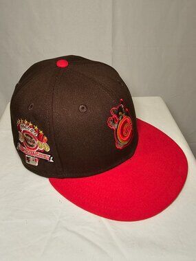 Chicago Cubs 1990 All-Star Game Gold 59FIFTY Fitted Cap Size 7 1/8